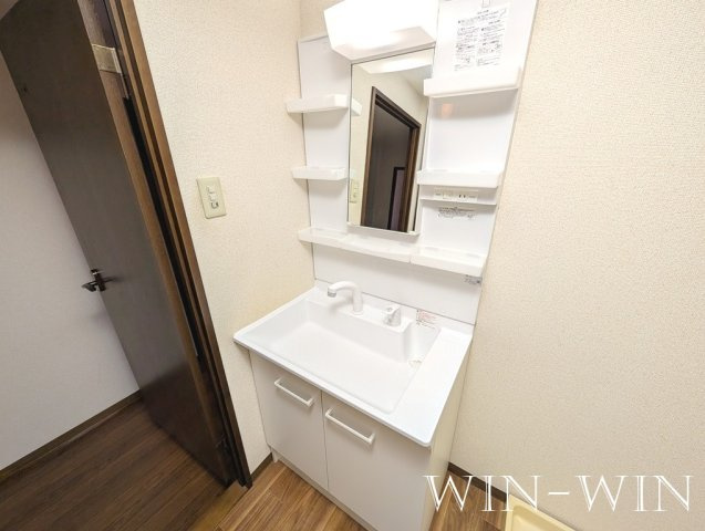 フリーダムコート 弐番館の独立洗面台