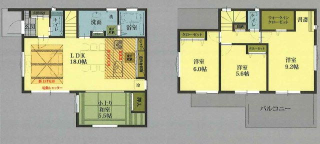 新築/和光市下新倉2丁目の間取り|4LDK
