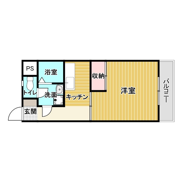 スワーム新代の間取り
