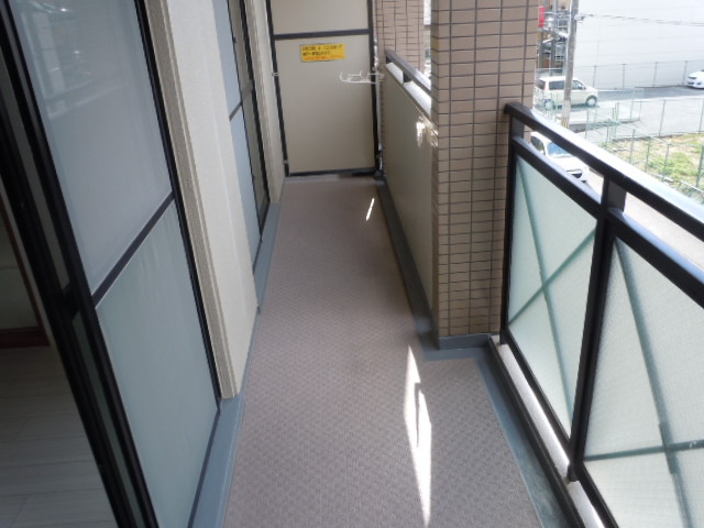プリムベール向丘のバルコニー