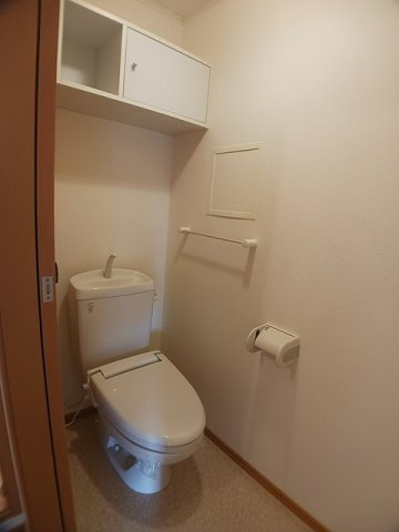 エムズ　ハウスのトイレ|ゆったりとした空間のトイレです