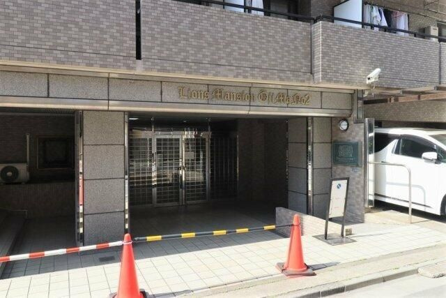 江東区大島５丁目の賃貸マンションのエントランス