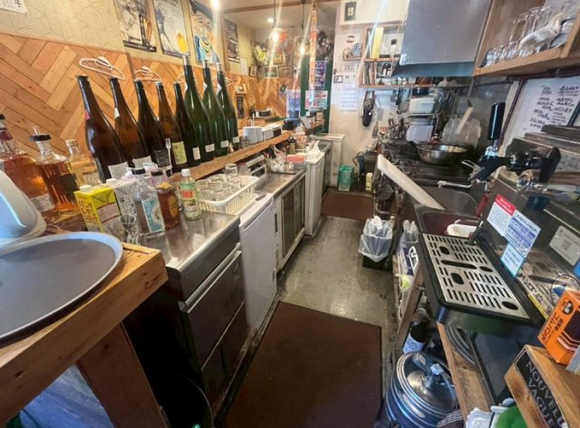 横浜市南区六ツ川１丁目の店舗一部|厨房
