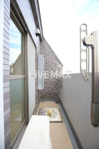 【バルコニー】スカイコート三田慶大前