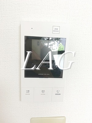 【セキュリティ】 | エヴァーグリーン | モニター付インターホンです。