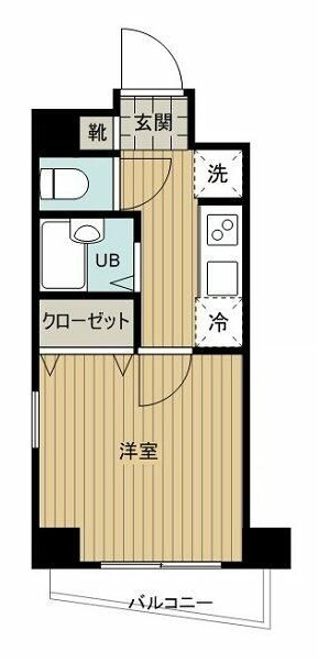 ヴェルト池袋ウエストフォートの間取り|間取りです。