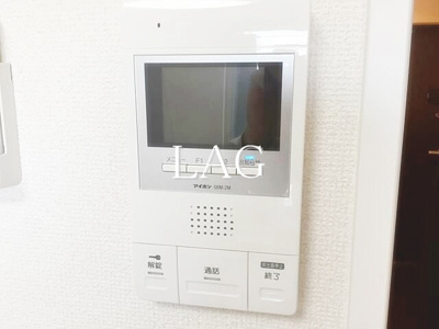【セキュリティ】 | ｂ’ＣＡＳＡ　ＴＯＫＩＯ | モニター付きインターホンになります。