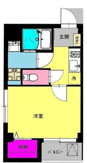 【間取り】 | ｂ’ＣＡＳＡ　ＴＯＫＩＯ | 間取りです。