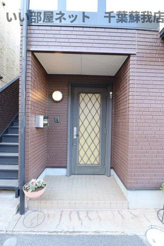 セモア中山アパートのエントランス|清潔なエントランスです