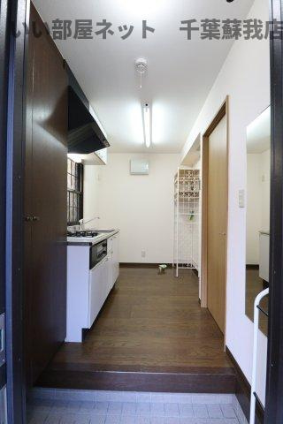 セモア中山アパートの玄関|シンプルで使いやすい玄関です
