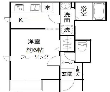 クレール・Ｔの間取り|間取りです。