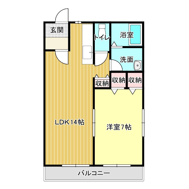 シャンボールの間取り