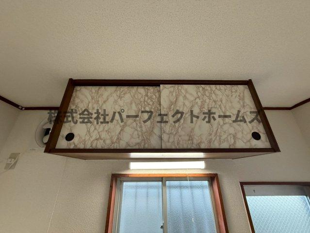 ヤマザキハイツの収納|専用の収納スペースです