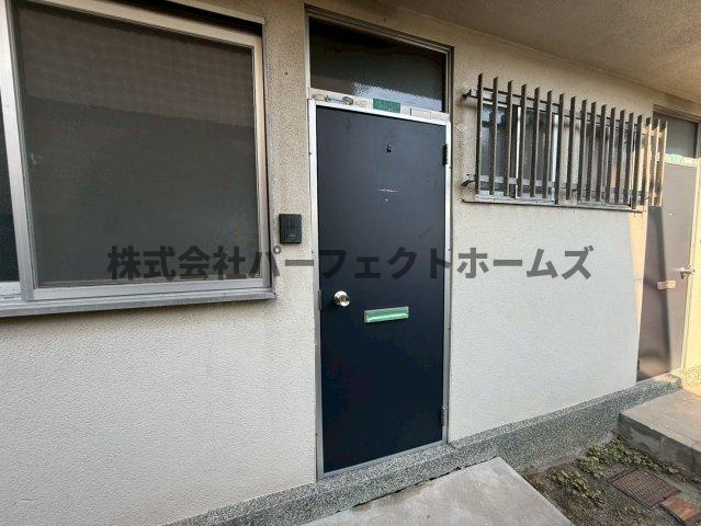 ヤマザキハイツの玄関|シンプルで使いやすい玄関です