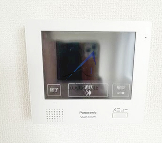 エスペランサ大森のセキュリティ|モニター付きインターホンです。