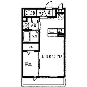 ハイデンス原木中山A棟・B棟 の間取り|間取りです。