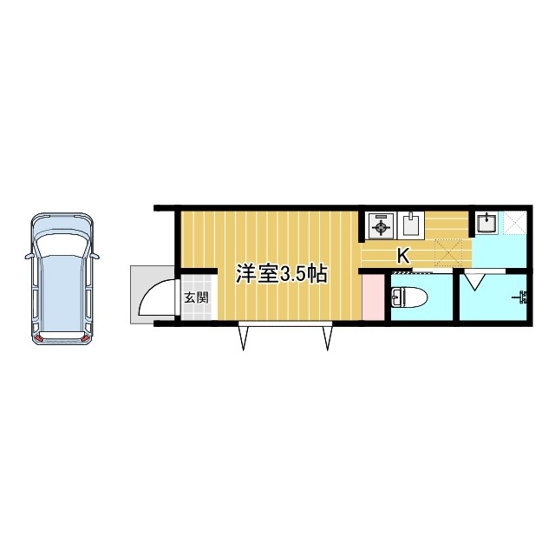 【間取り】 | CA-CoCo | 間取りです