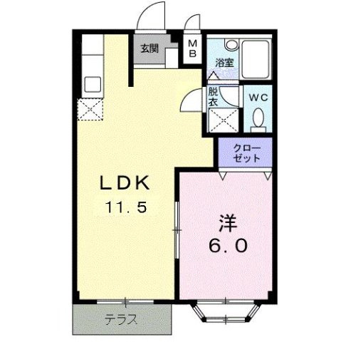 ピュアハイムの間取り