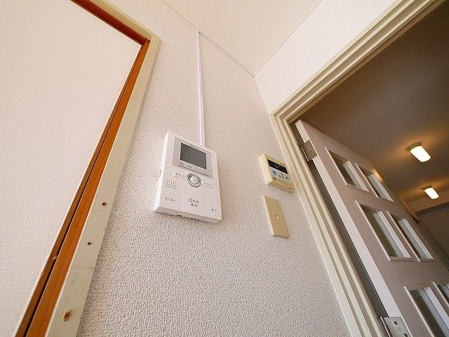 シャトー天理のセキュリティ|モニターで来客対応できます