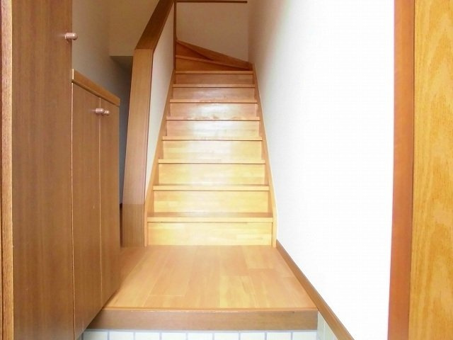 ラベンダーハイツの玄関|ゆったりとした玄関です