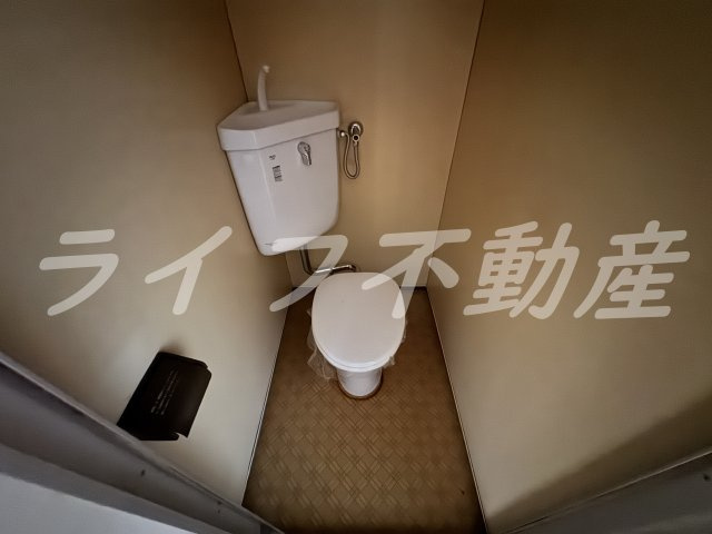 ニッコーハイツのトイレ|落ち着いたトイレです
