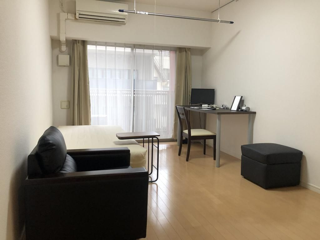 プレール・ドゥーク御徒町の寝室|家具・家電付き
