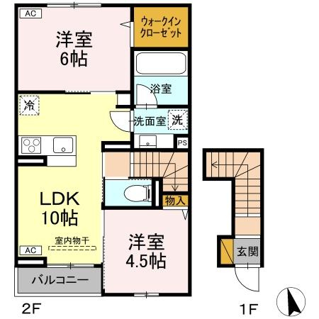 Serenvita田宮の間取り