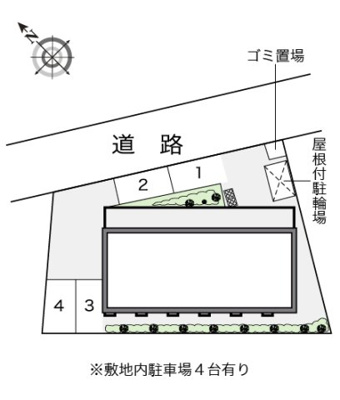 【駐車場】 | レオパレス２０００