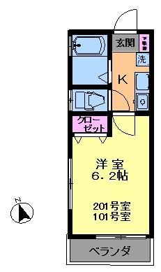 サンガーデンの間取り