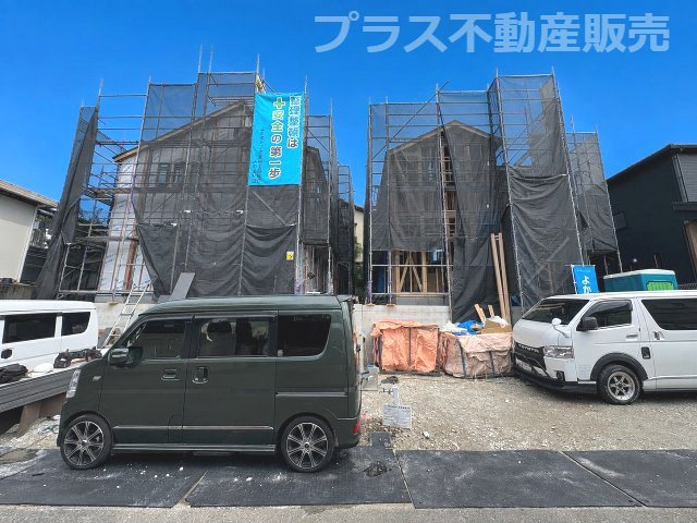 【外観】 | 福岡市東区香椎駅東4丁目7期　1号棟（全2棟）【仲介手数料無料・0円】 | 建築中の物件は、お近くのモデルハウスも一緒にご覧頂けます。