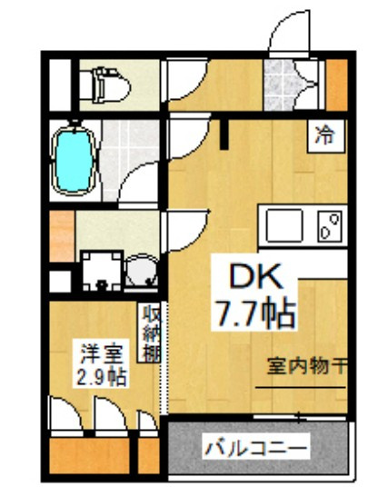 My Style vintage みずほ台の間取り