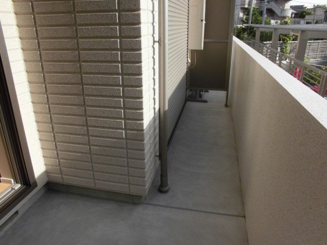 Hebel Maison長興寺のバルコニー