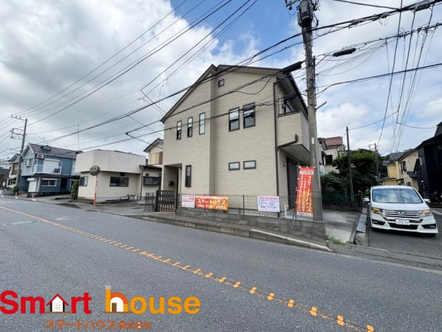 相模原市南区磯部　専任物件の前面道路含む現地写真