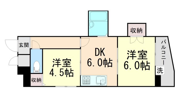 サンビルダー六甲駅前　の間取り