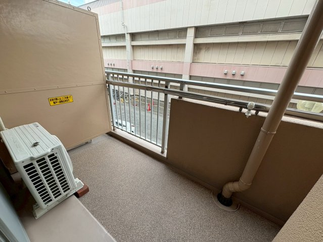 ハイマート弥刀２番館のバルコニー