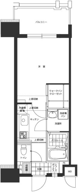 新品家具付きマンション比恵町11(KaGood福岡)の間取り