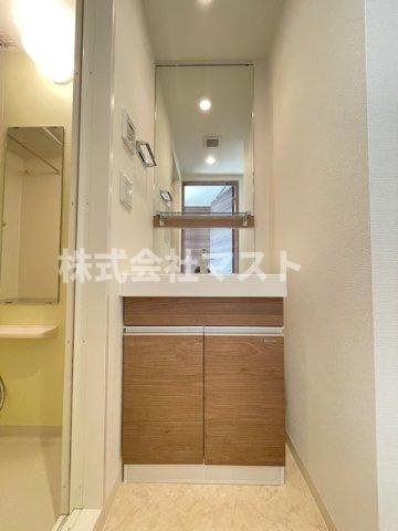 ミラージュパレス南堀江の洗面所