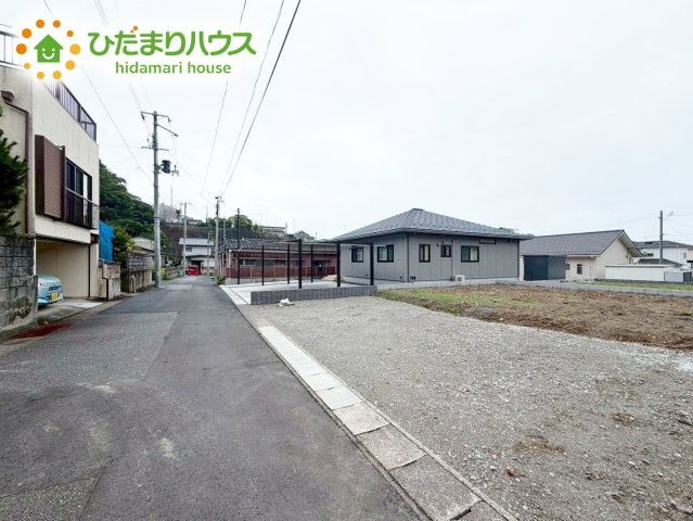 いわき市江名北口第2　新築戸建　2号棟の前面道路含む現地写真|平日・夜間もご案内可能(^^♪お気軽にお問い合わせくださいませ!(^^)!