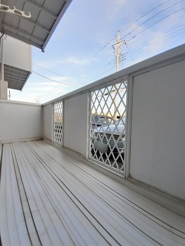 パークハイツＵのバルコニー|バルコニーがあります
