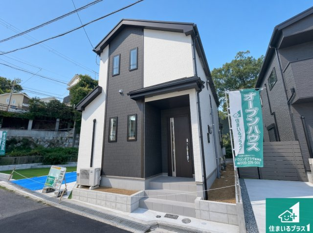 29日(土)30日(日)現地ご見学可能！　神戸市北区鈴蘭台西町　新築一戸建ての外観|現在建築中！落ち着いた街並みで新生活を始めることが出来そう！周辺の物件も併せてご紹介させて頂きます！