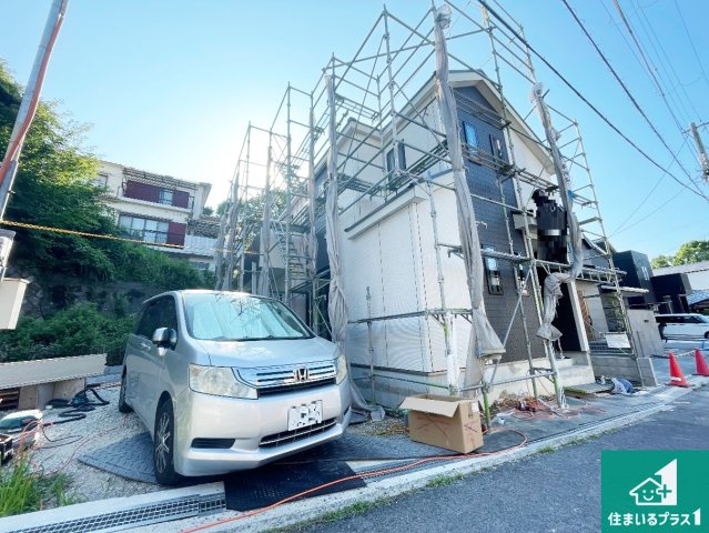 5日(土)6日(日)現地ご見学可能！　神戸市北区鈴蘭台西町　新築一戸建ての外観|現在建築中！落ち着いた街並みで新生活を始めることが出来そう！周辺の物件も併せてご紹介させて頂きます！