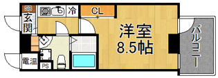 S-FORT西宮の間取り