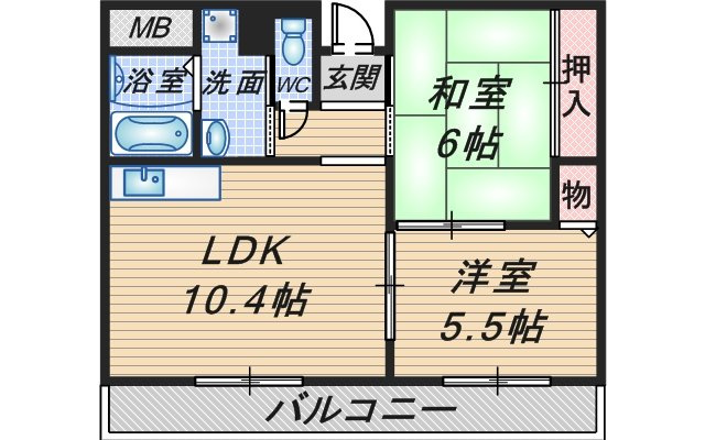 21世紀ペガサスⅢの間取り