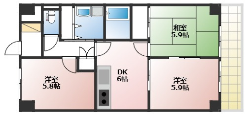 中央ハイツの画像