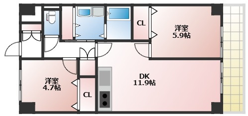中央ハイツの画像