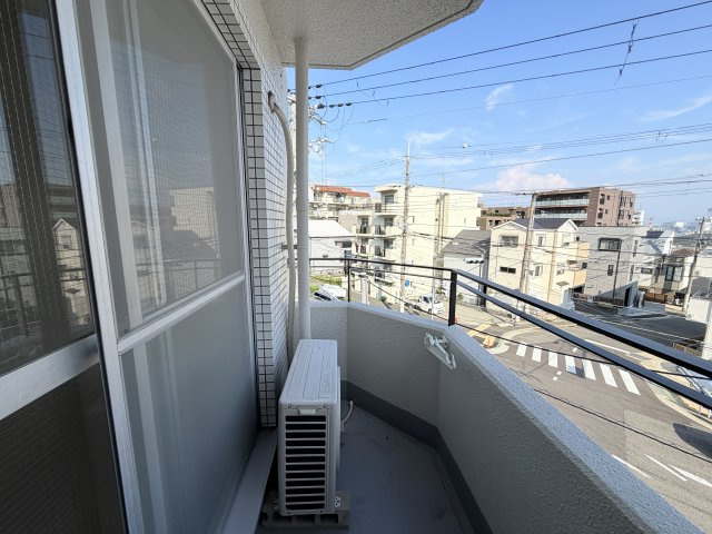 千代第一ビルのバルコニー