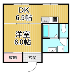 パディハイツ塚口の間取り