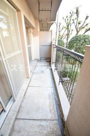 グリーンコーポ北加賀屋のバルコニー