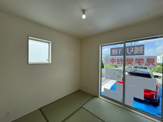 リーブルガーデン南城市大里稲嶺・３号棟のその他共用部分|生活に和の趣をもたらず畳の部屋4.5帖
