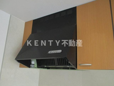 【設備】 | ヴィラはなぞの | 台所　レンジフード